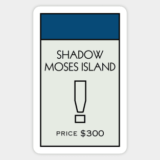 Shadow Moses Island - Property Card Sticker